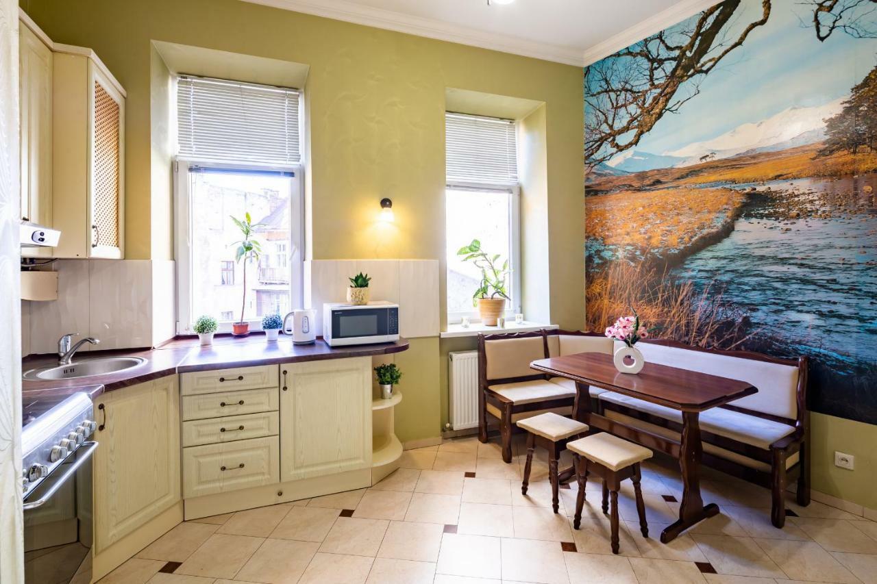 Alfa Apartments Kniazia Romana 11 利沃夫 外观 照片
